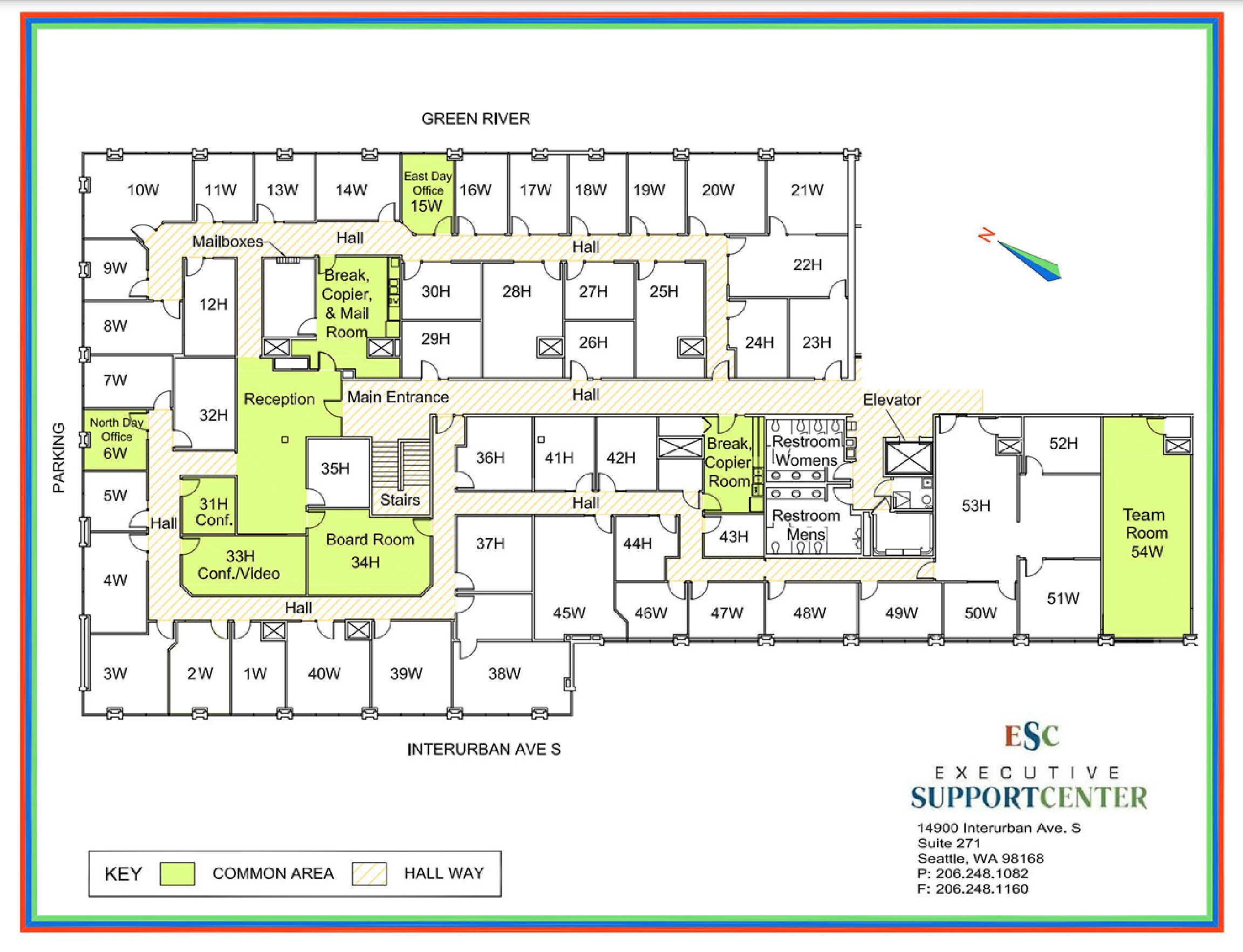 Floor Plans - Executive Support Center